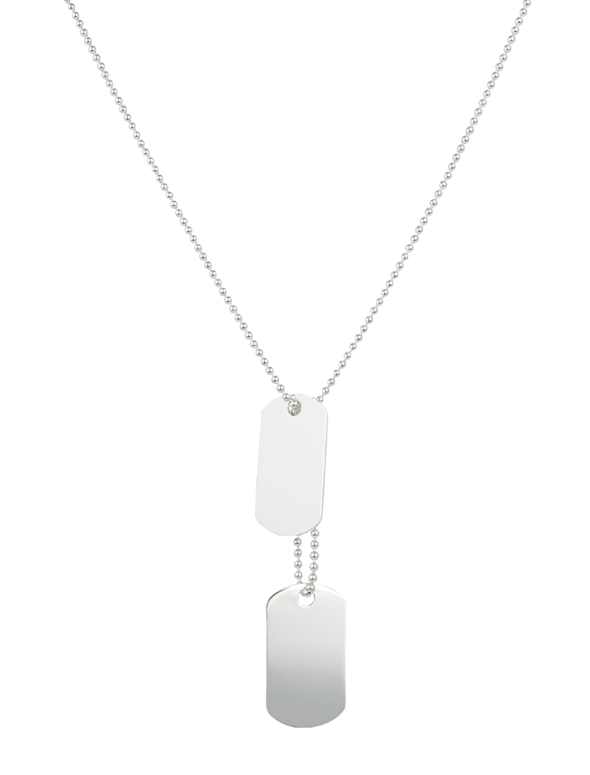 Curteis - Silver 154 Gents Necklace 20