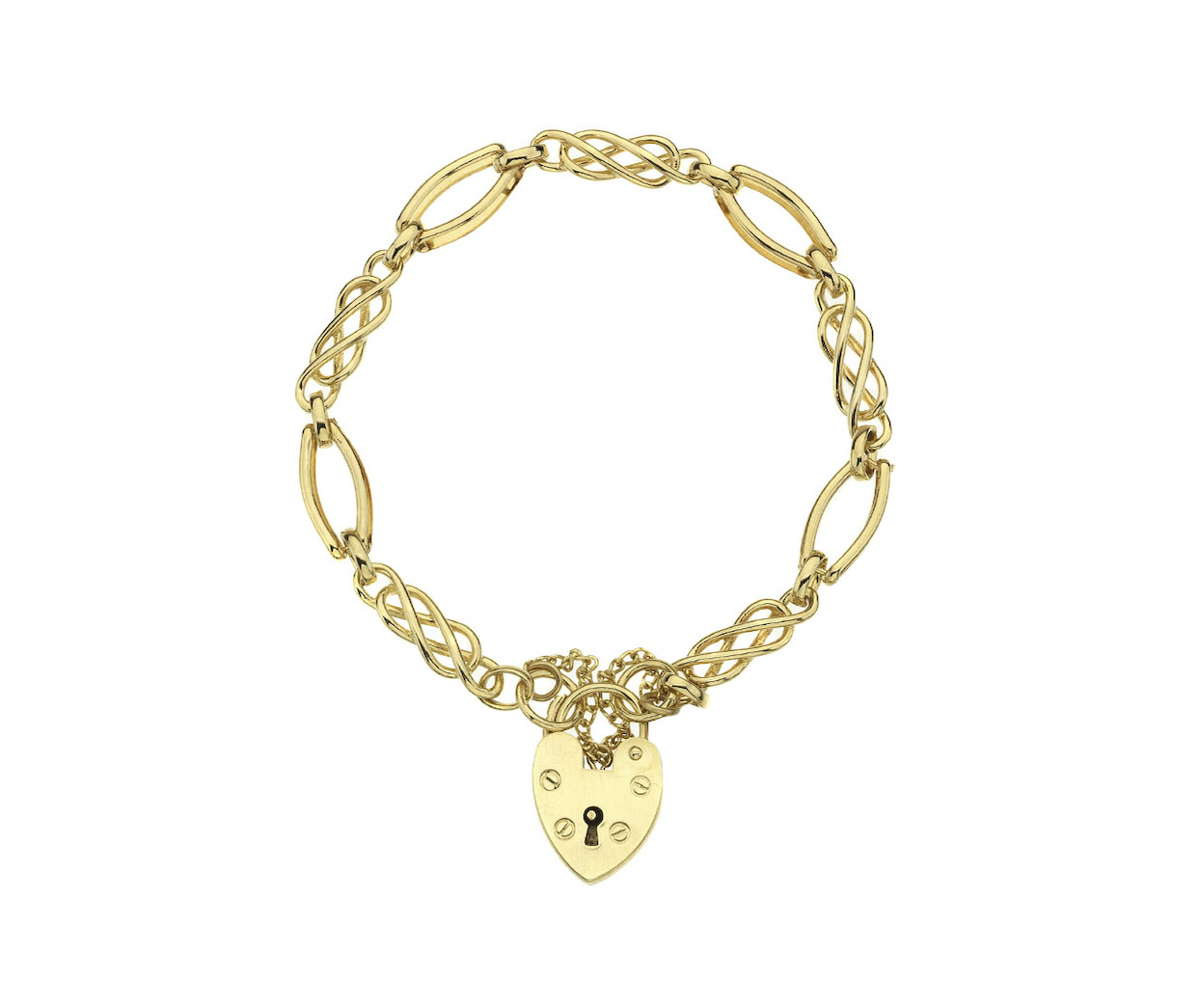 9ct Yellow Celtic Knot Gate 1 Charm