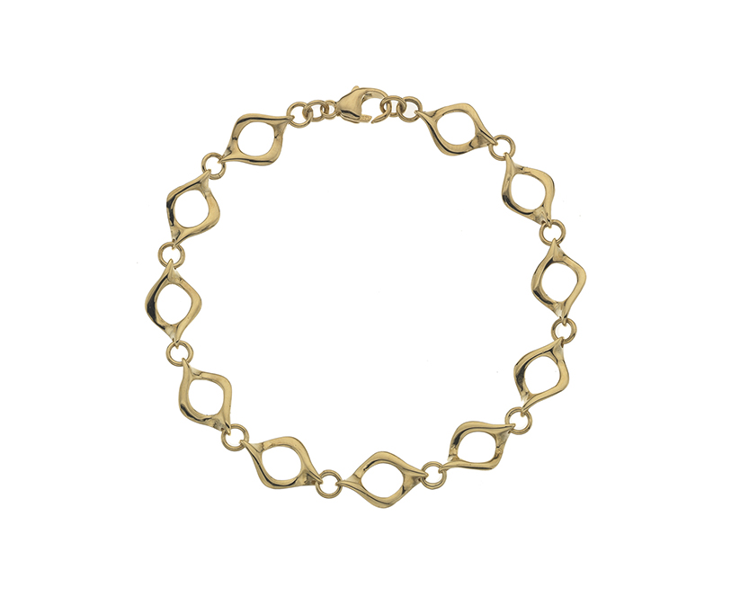 9ct Yellow Sienna 22 7.5"/19cm Bracelet