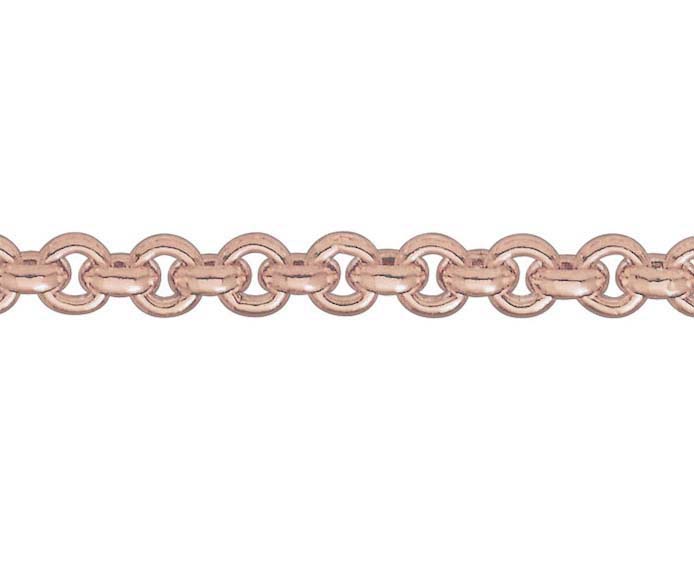 9ct Red Round Belcher 4 Feet
