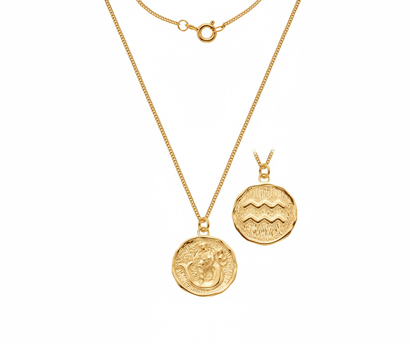 Silver Aquarius Medallion on S10FCBAJ20 GS 2.5micron