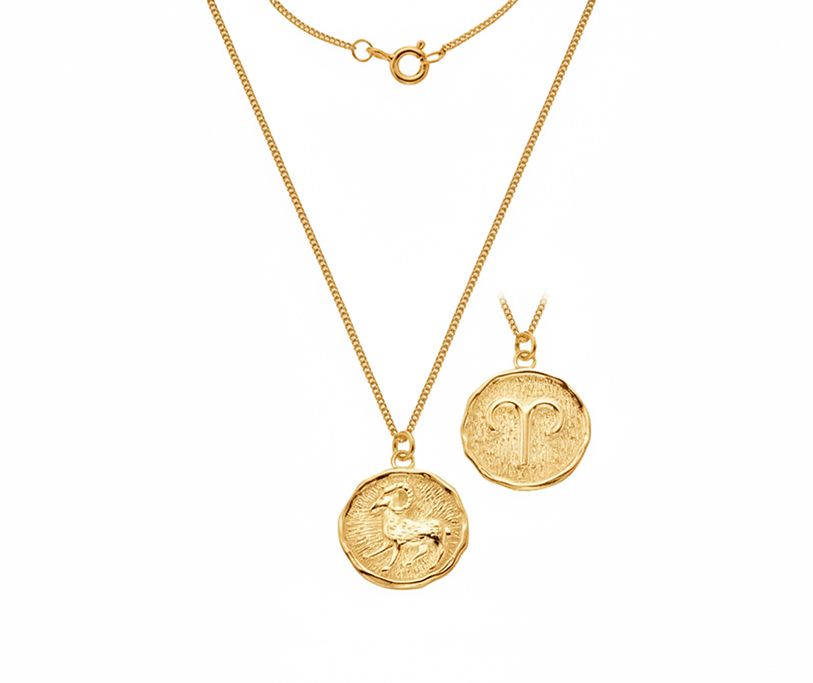 Silver Aries Medallion on S10FCBAJ20 GS 2.5micron