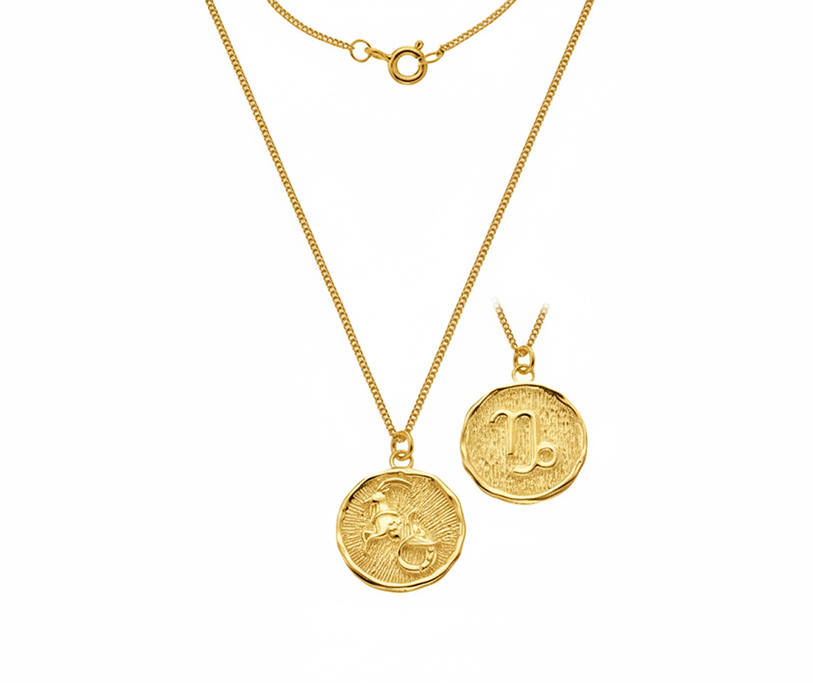 Silver Capricorn Medallion on S10FCBAJ20 GS 2.5micron