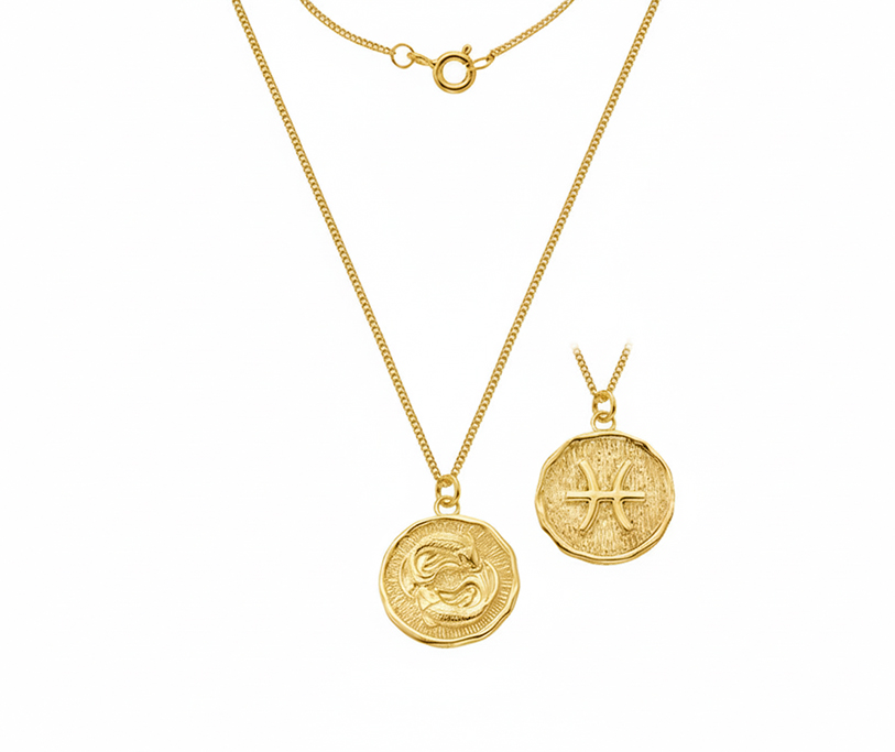 Silver Pisces Medallion on S10FCBAJ20 GS 2.5micron