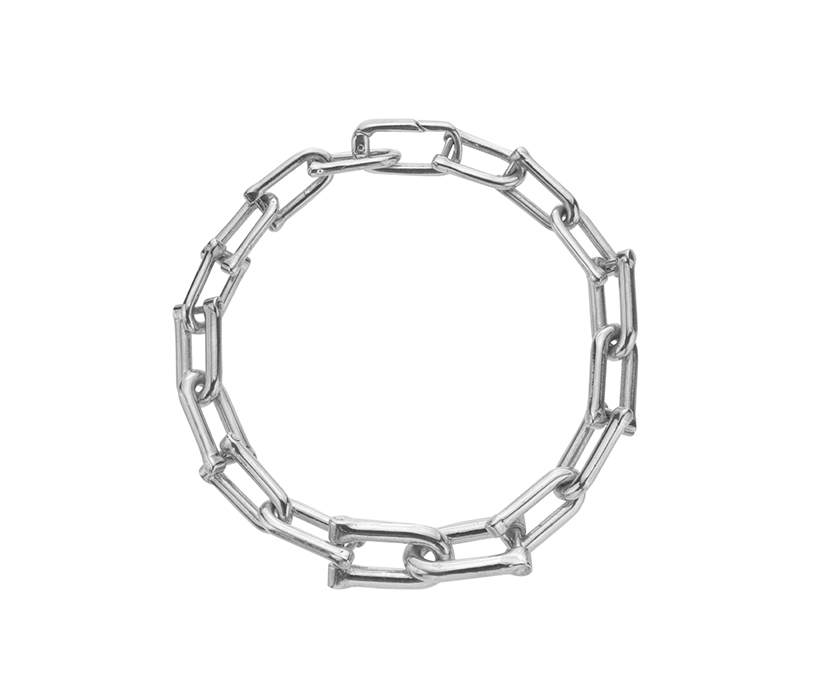 Silver Graduated U Link 7.5"/19cm