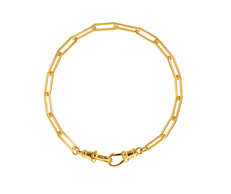 Silver Square Trace Long 90 Double Albert  7.5" + 2.5 Micron