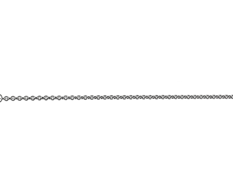 9ct White 40 Close Tight Trace Feet