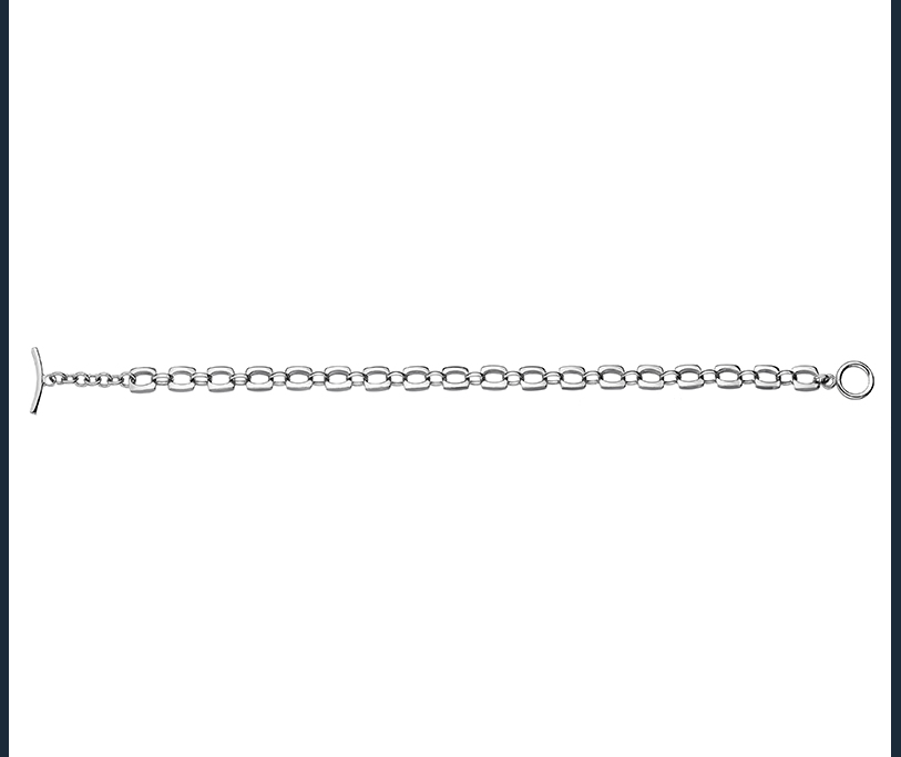 9ct White Echo 8 7.5"/19cm
